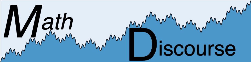 Math Discourse - A forum for Mark's Math classes